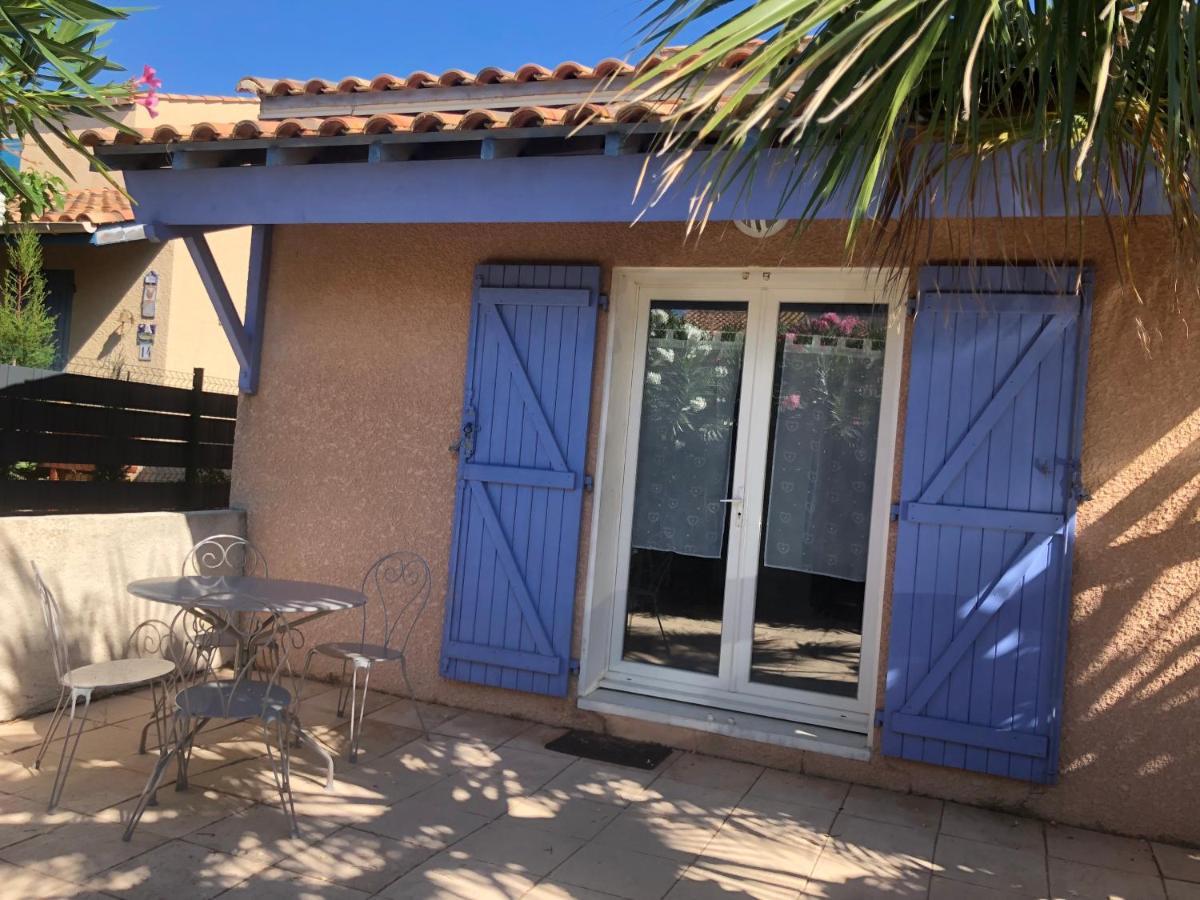 De La Clape A La Mer Mon Petit Pavillon Labellise - F2- Piscine Commune - Wifi Gratuit- Parking Prive - Arrivee Autonome - 800 M Plage - Grande Terrasse Abritee Vent - Saint-Pierre-la-Mer  Zewnętrze zdjęcie