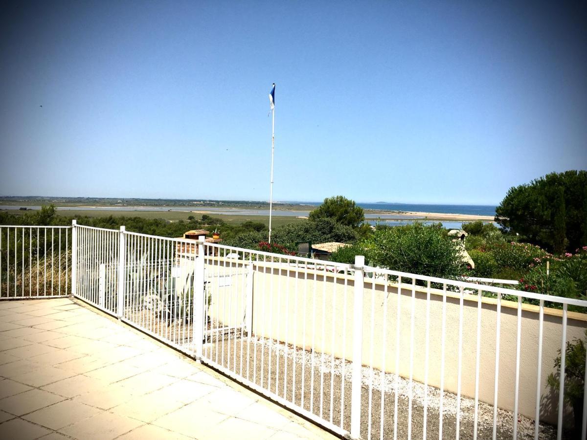 De La Clape A La Mer Mon Petit Pavillon Labellise - F2- Piscine Commune - Wifi Gratuit- Parking Prive - Arrivee Autonome - 800 M Plage - Grande Terrasse Abritee Vent - Saint-Pierre-la-Mer  Zewnętrze zdjęcie